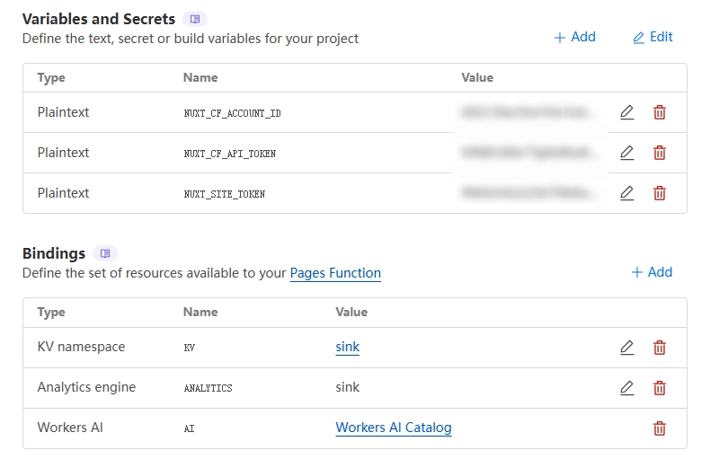 环境变量和绑定